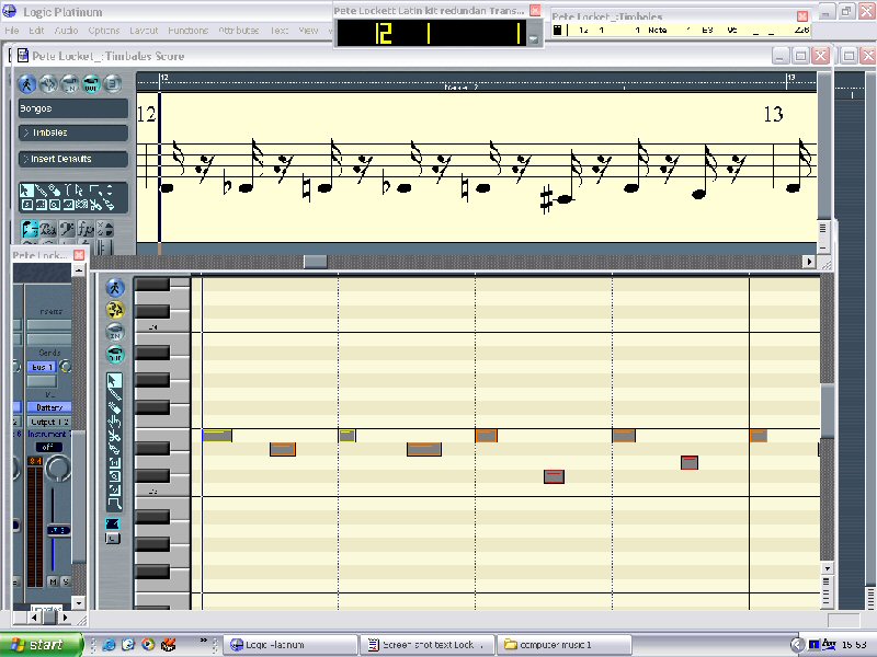 Programming latin percussion parts